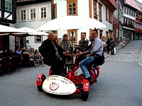 Partyrad in Erfurt